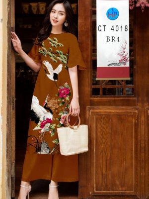 vai ao dai hoa hong (2)